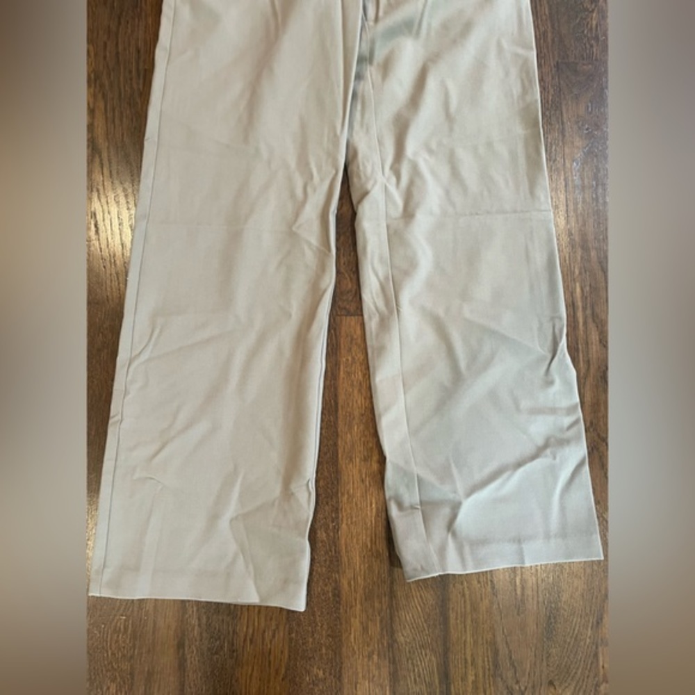 Babaton Beige Wide-Leg Trousers - Picture 7 of 9